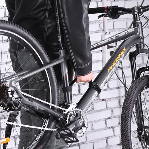 KEQAR Fahrradtragegriff, arbeitssparender Fahrradrahmentragegriff, verstellbare Scooter Handschlaufe, geeignet für Fahrrad, Elektrosportwagen und Elektroroller-Tragegriffschlaufen