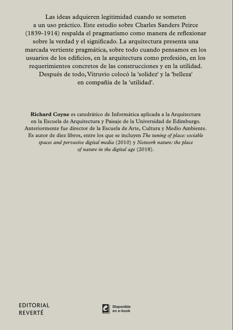 Peirce sobre la arquitectura (Pensadores sobre la arquitectura)