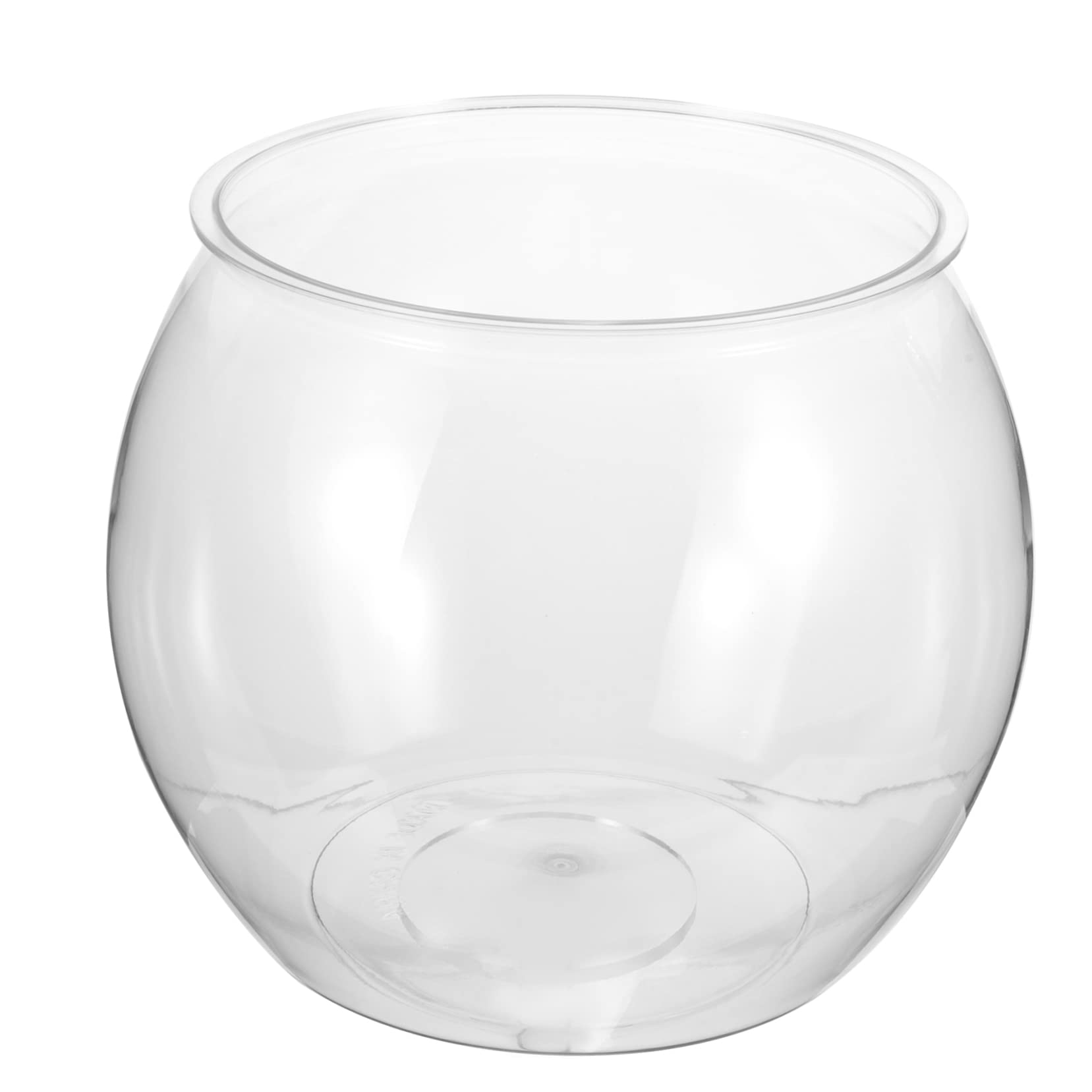 Aquarium Aquarium Kleine verdikte transparante aquarium Glazen schildpadtank Ovale tank Home Office Desktop Tank Multifunctioneel Vissenkom(Groot