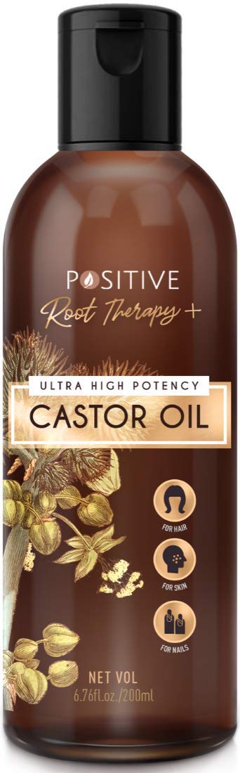 POSITIVE Castor Oil | Hair, Skin & Eye lash | Cold Pressed, Organic Hexane Free | 200ml