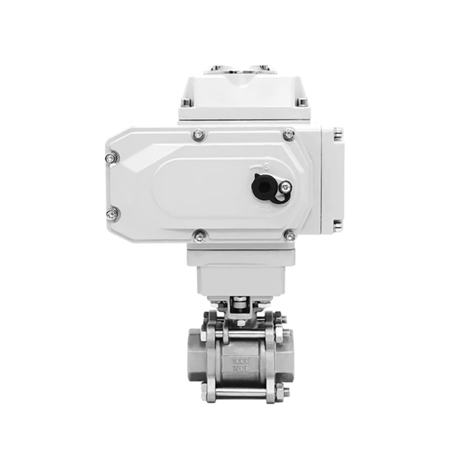 Valvola a sfera motorizzata a 2 vie 3/8 1/2 3/4 1 2 pollici in acciaio inossidabile 304 Q911F-16P, tipo on/off, 1 pezzo(3/4",24VDC)