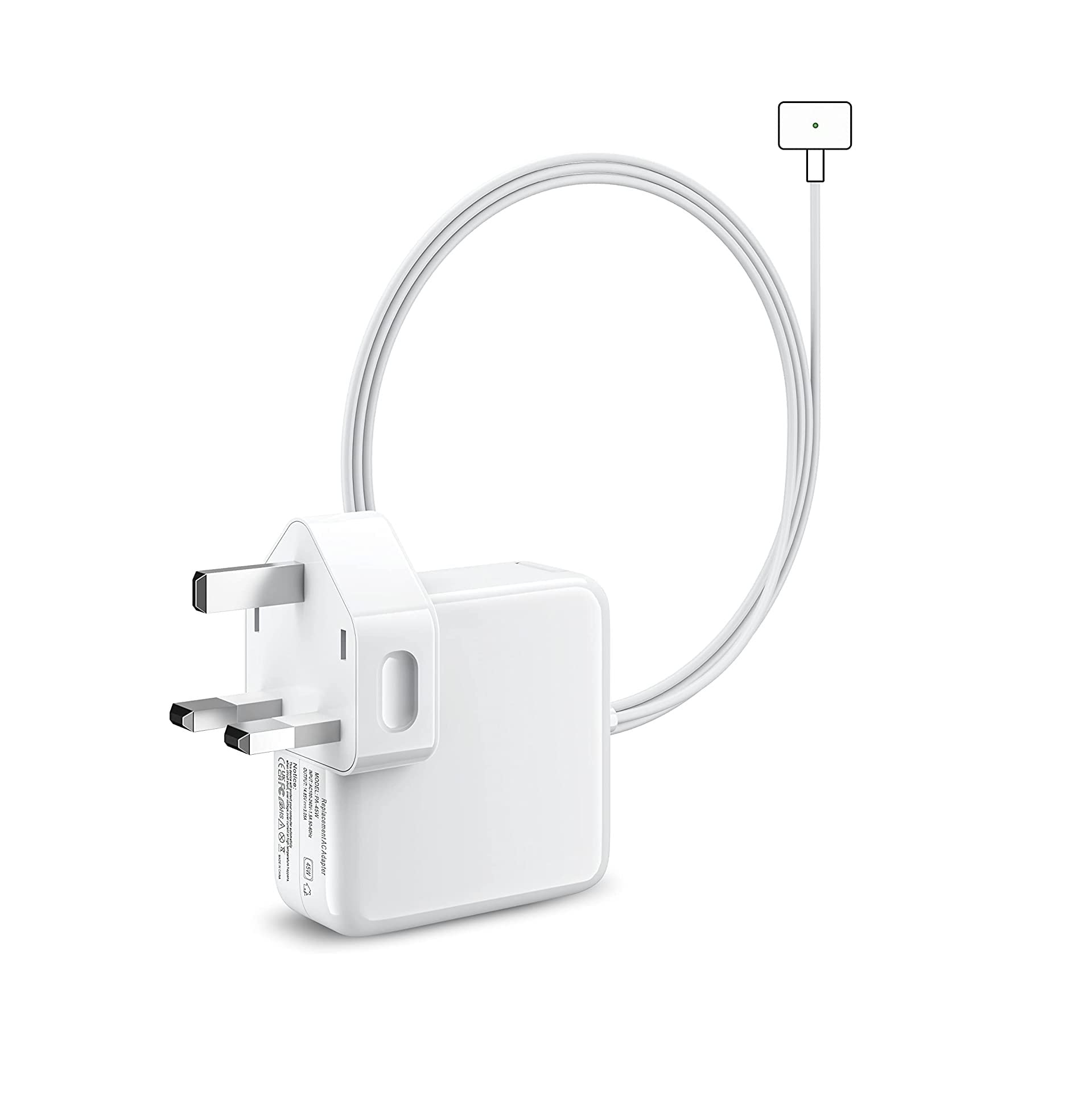Ntech - Compatible with MacBook Air Charger (White, 11in) Models A1435/A1436/A1465/A1466