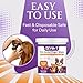 DEVO-T 100% Natural Dog Teeth Cleaning Wipes Mint Scented | 100 Count | Pet Teeth Cleaning Finger Wipes for Dogs, Cats & Horses | Remove Bad Breath, Plaque & Tartar Buildup | Dog Dental Wipes Finger