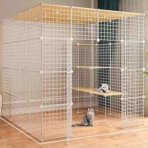 Grand parc pour chat pliable et grand lieu d'exercice pour chaton