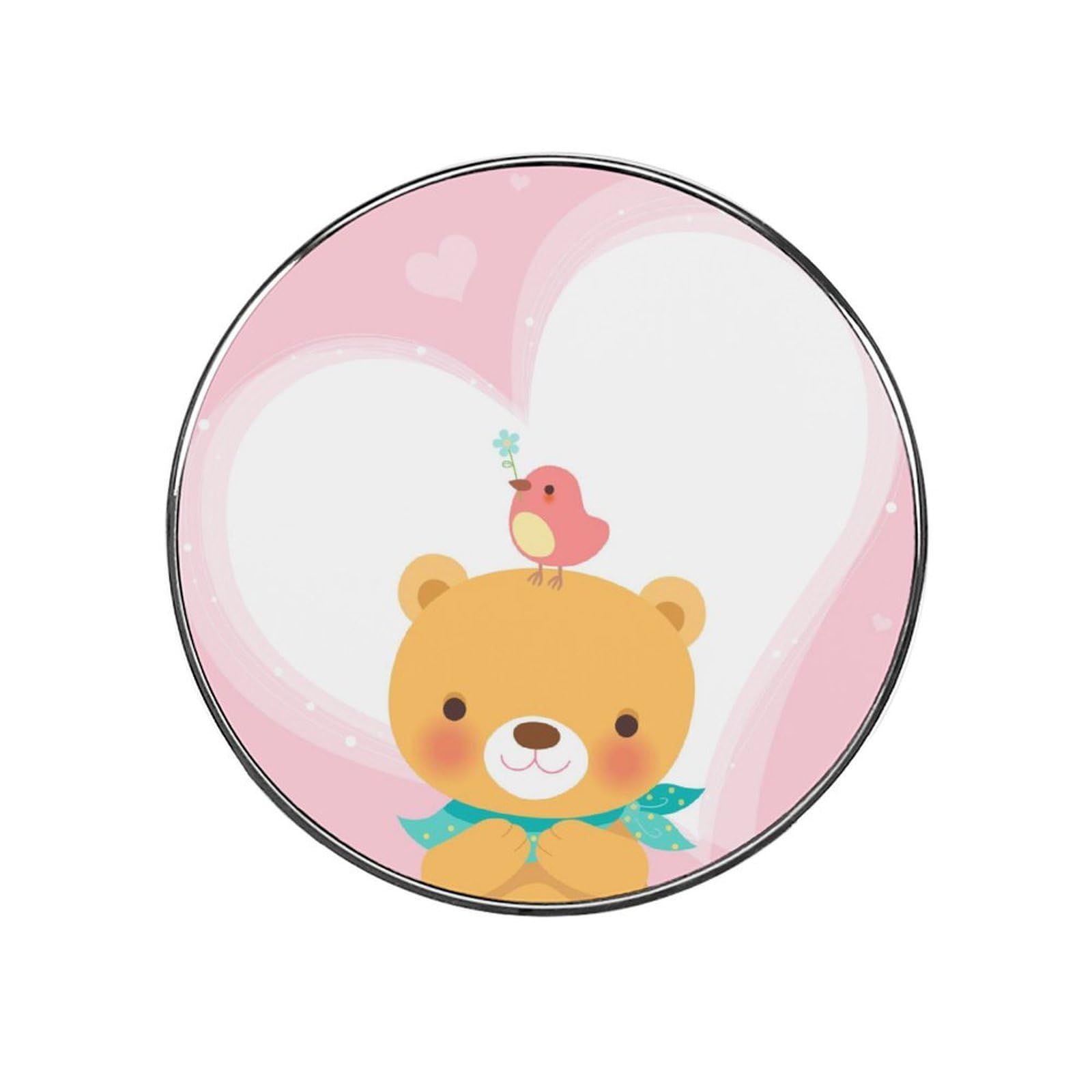 Bear Bird Alloy Fridge Magnet For Office Cabinet Refrigerator Whiteboard Photo