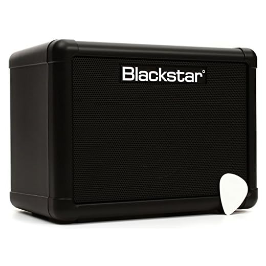 Black Star FLY103 - Altavoz oficial de extensión para el mini amplificador compacto FLY 3 (3 W RMS, altavoz, 175 x 136 x 107 mm), color negro