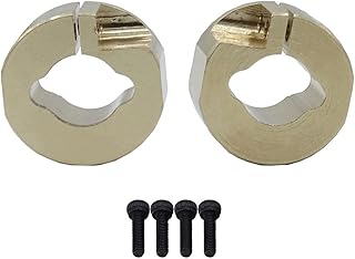 RC Crawler Upgrading Brass Counterweight Rear Axle Counterweight Drive Housing Upgrade for TRAXXAS TRX4M 1/18 RC Car Rear Axle