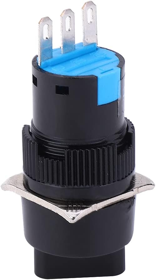 Round Rotary Selector Knob Switch ASY-6 0.6 inch (16 mm) Mounting Hole AC 250V 3A 2 Position/3 Positions 5 Pack Consumer Electronics Automation Equipment Communication Equipment
