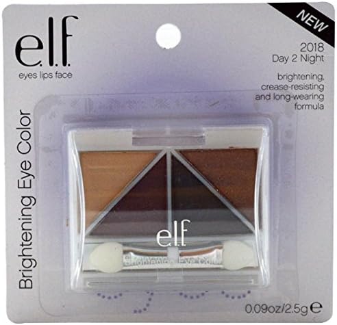 e.l.f. Essential Brightening Eye Color 2018 Day 2 Night