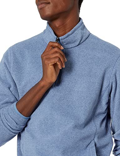 Image of Amazon Essentials Men's Quarter-Zip Fleece Pullover Jacket, Insulated for Cold Weather