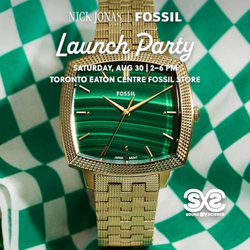 『Nick Jonas X Fossil Launch Party LIVE MIX from Fossil (Eaton Centre) Aug 30, 2025』のカバーアート