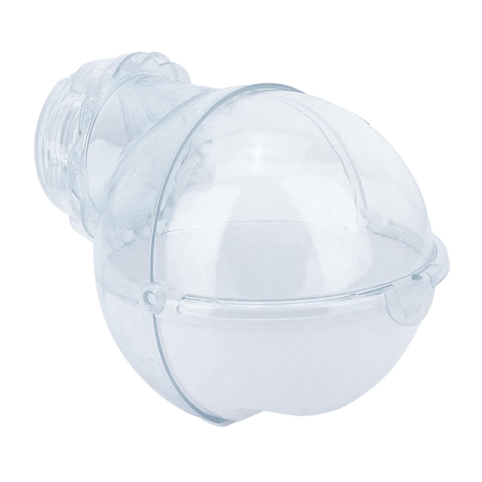 Troonz Transparent Hamster Bathtub - Removable Dust Bath For Hamsters | Hamster Bathing Bowl, Hamster Toilet, Sand Bath Container For Gerbil Syrian