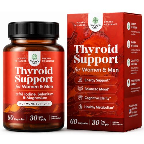 Thyroid Support for Women & Men - Metabolic & Energy Support...