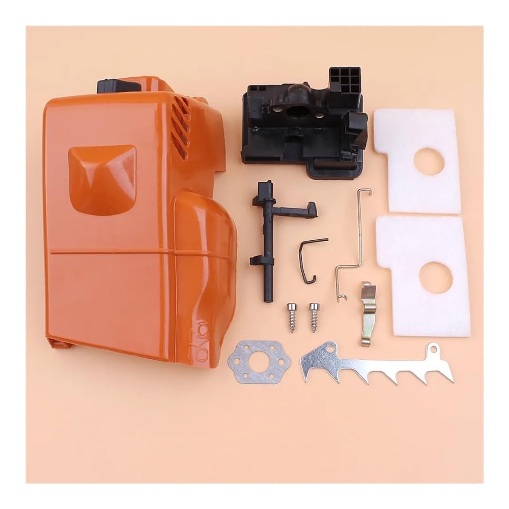 Kit de Varilla de Eje de Punta de Parachoques de Filtro de Aire de Cubierta Superior for MS180 MS170 018 017 MS 180 Piezas de Repuesto Motosierra de Gasolina Motosierra Piezas de Repuesto