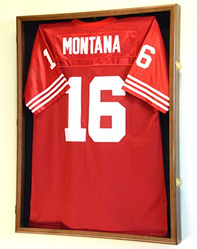 Sports Jersey Display Case Select Your Size 98% UV Lockable 3 Sizes to