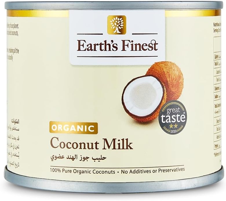 Earth's Finest Organic Coconut Milk 200Ml