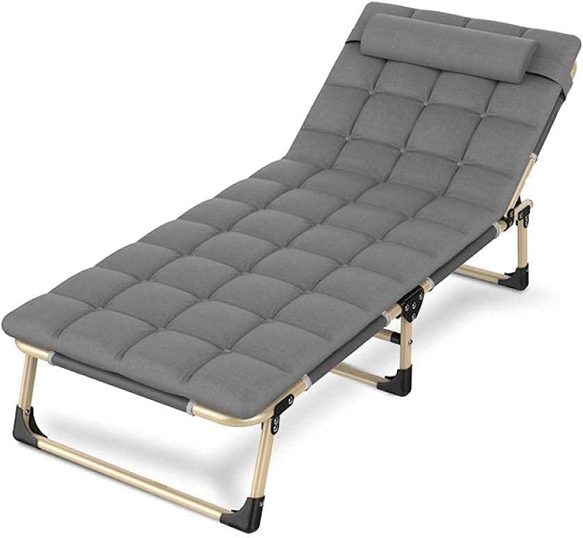Chaise longue pliable supporte 150 kg, le fauteuil de relaxation pour terrasse