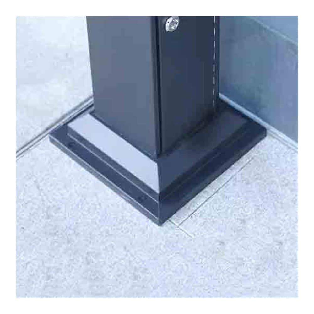 Posacenere da esterno Cestino for la raccolta dei mozziconi di sigaretta, verticale, for fumatori, in acciaio inox, resistente alla pioggia, for hotel e for esterni(Silver)