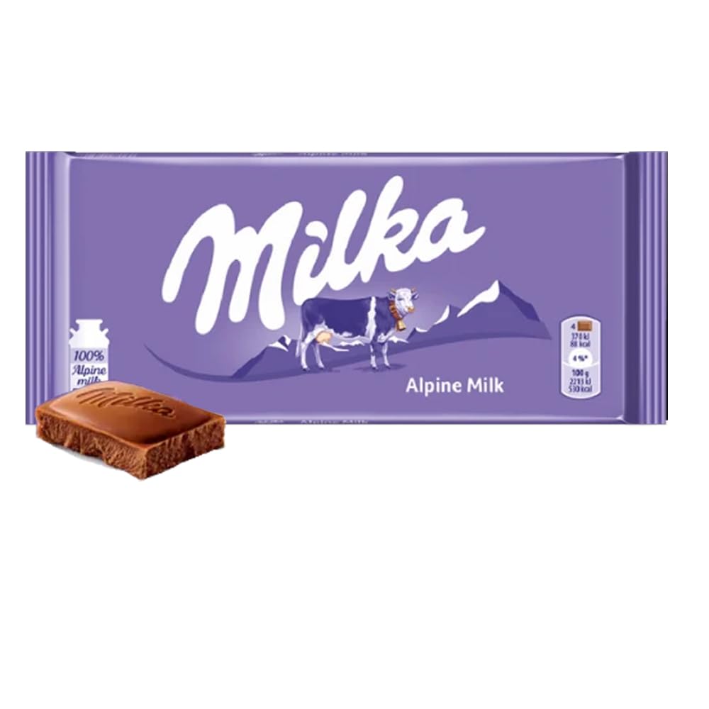 Amazon.co.jp: ミルカ チョコレート アルペンミルク 90g : 食品・飲料