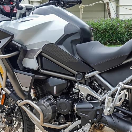 Protège-réservoirs moto pour éviter les rayures de veste sur Tiger - 5