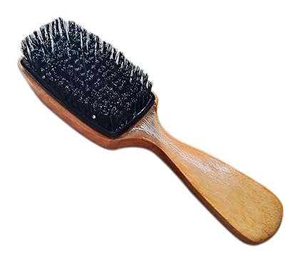 Coat Cleaning Brush Suitable for Removing Dust & Lint from Blazers, Suits, Cloths. Polished & Varnished Wooden Surface with Nylon Bristles