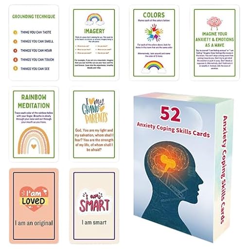 Yidueace Tarjetas De Manejo De Ira,52 Láminas Herramientas Regulación Emocional | Juegos De Mesa Salud Mental Mente Vida Trabajo Escuela,para Aliviar Estrés Y Desarrollo | Ya disponible en tu tienda friki favorita! En mundofriki.es!