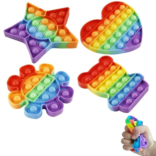 Pop it - Juguete sensorial antiestrés con forma de burbuja, antiestrés, antiestrés para relajar la ansiedad, apto para niños y adultos, excelente para la sensorialidad