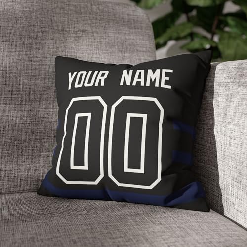 Image of ANTKING Throw Pillow 2 Packs Personalized Custom Any Name Number for Men Women Boy Gifts
