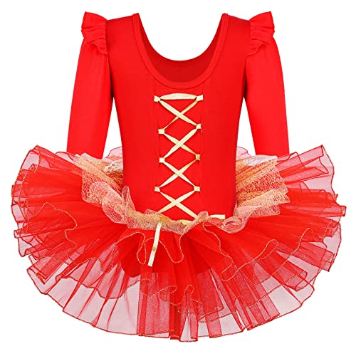 Buy ZNYUNE Toddler Girls Full Skirted Leotard Tulle Ballet Dance Tutu