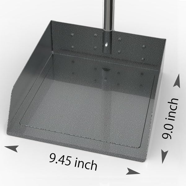 Miniatura 8 de Cubo de basura para excrementos de perro al aire libre con recogedor de excrementos y 60 bolsas de excremento gratis, cubo de basura de perro de 4