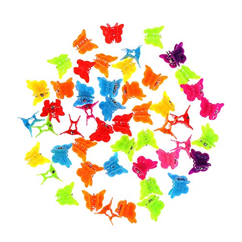 Cute Butterfly Hair Clips, Hair Accessories Hair Clamps Women Girls Mini Hairpins Butterfly Hair Clips For Kids Baby Hair Claws(50Pcs)