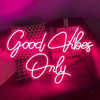 Custom LED Neon Signs, LIKEGOR Handmade Personalized LED Neon Signs for Wall Decor, Festival Gift, Party, Wedding, Bar Décor, Company Logo Signs Neon Light (Optional 16" - 60", 1-3 Line Text)
