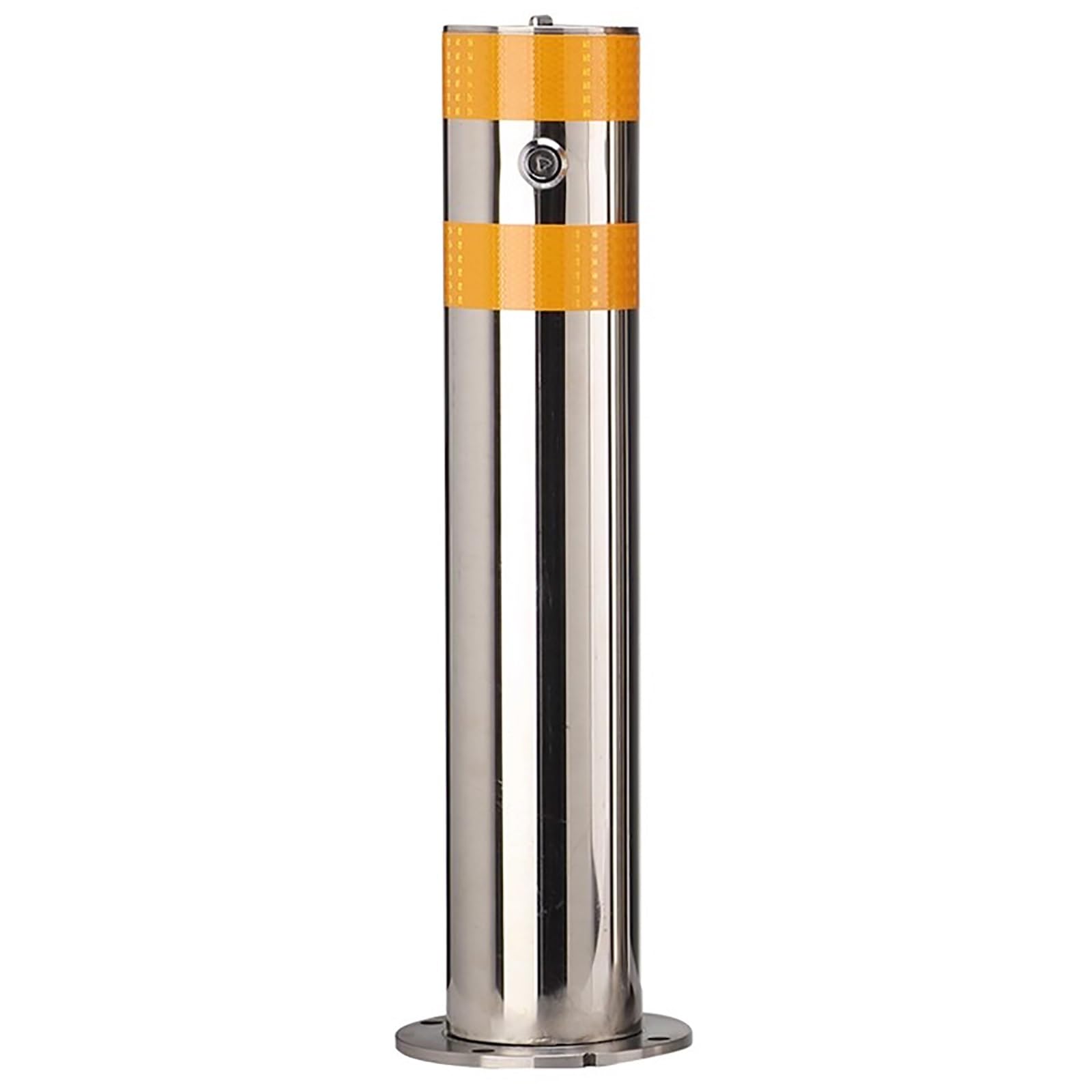 HCZKIUJY Removable Parking Bollard with Reflective Safety Post for Driveway and Sidewalk Traffic Control (1pcs)