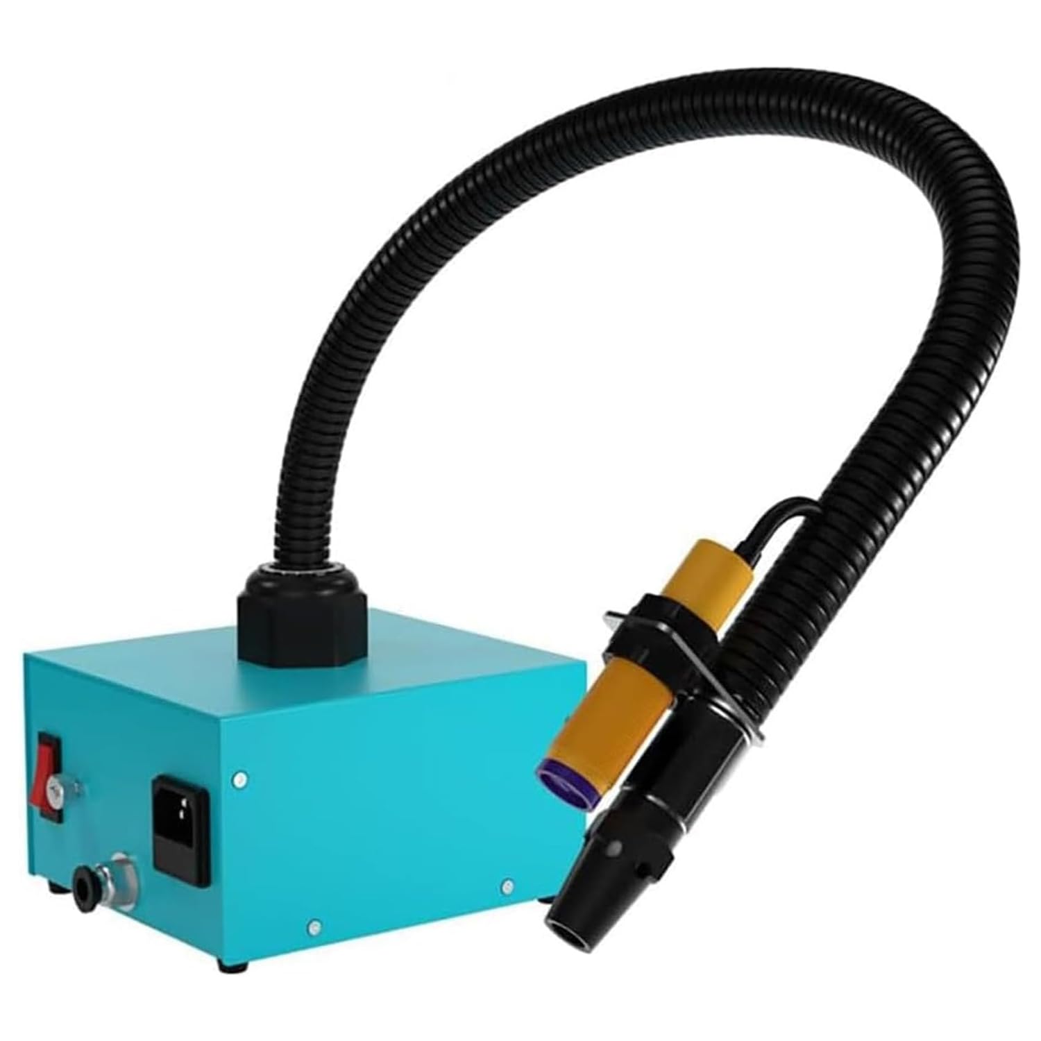 XNZJHPP Self-Generating Ionizing Air Gun - Industrial Anti-Static Gun for Effective Dust and Static Removal, Adjustable Airflow, Low Noise for Safe Operations