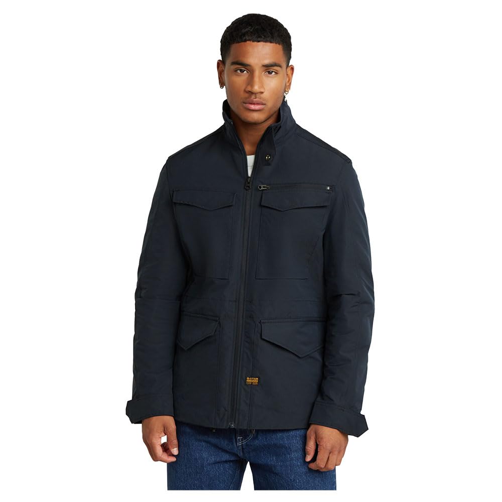 G-Star Men's Rovic Slim Field Jacket, Blue (salute D26117-D908-C742), XL