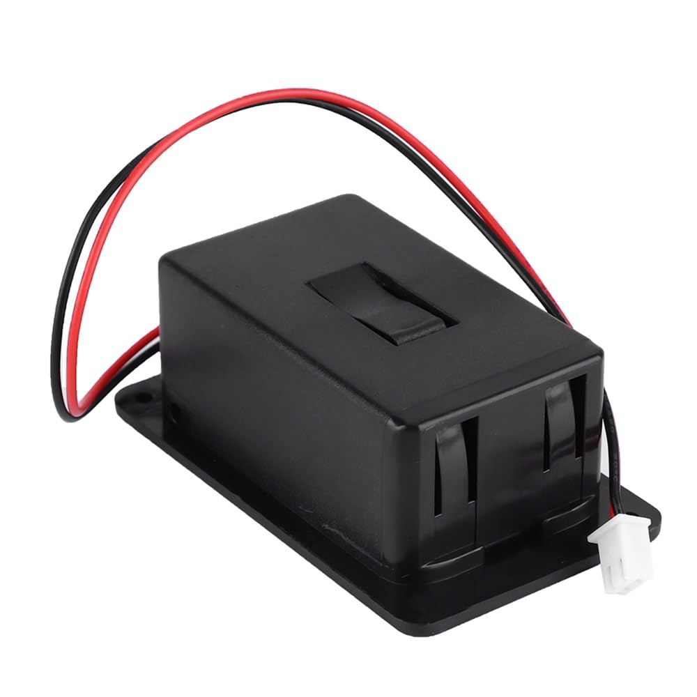 9V Guitar Pickup Battery Box - ABS Plastic Case Battery Holder for Active Pickups with Pre-Wired Connector,Flush Mount Design for Guitar Bass Ukulele