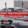 MOMONI Premium Reindeer Car Kit Antlers, Nose, Tail- Rudolph Set Reindeer Christmas Decoration Car Costume Auto Accessories #3