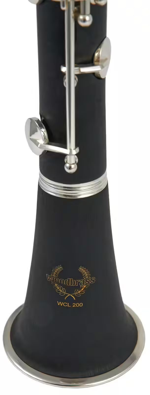 WOODBRASS WCL200 - Clarinete para principiantes (17 llaves, sistema Boehm Woodbrass, cuerpo ABS ligero, sonido claro, funda + accesorios incluidos, ideal para escuela y conservatorio)