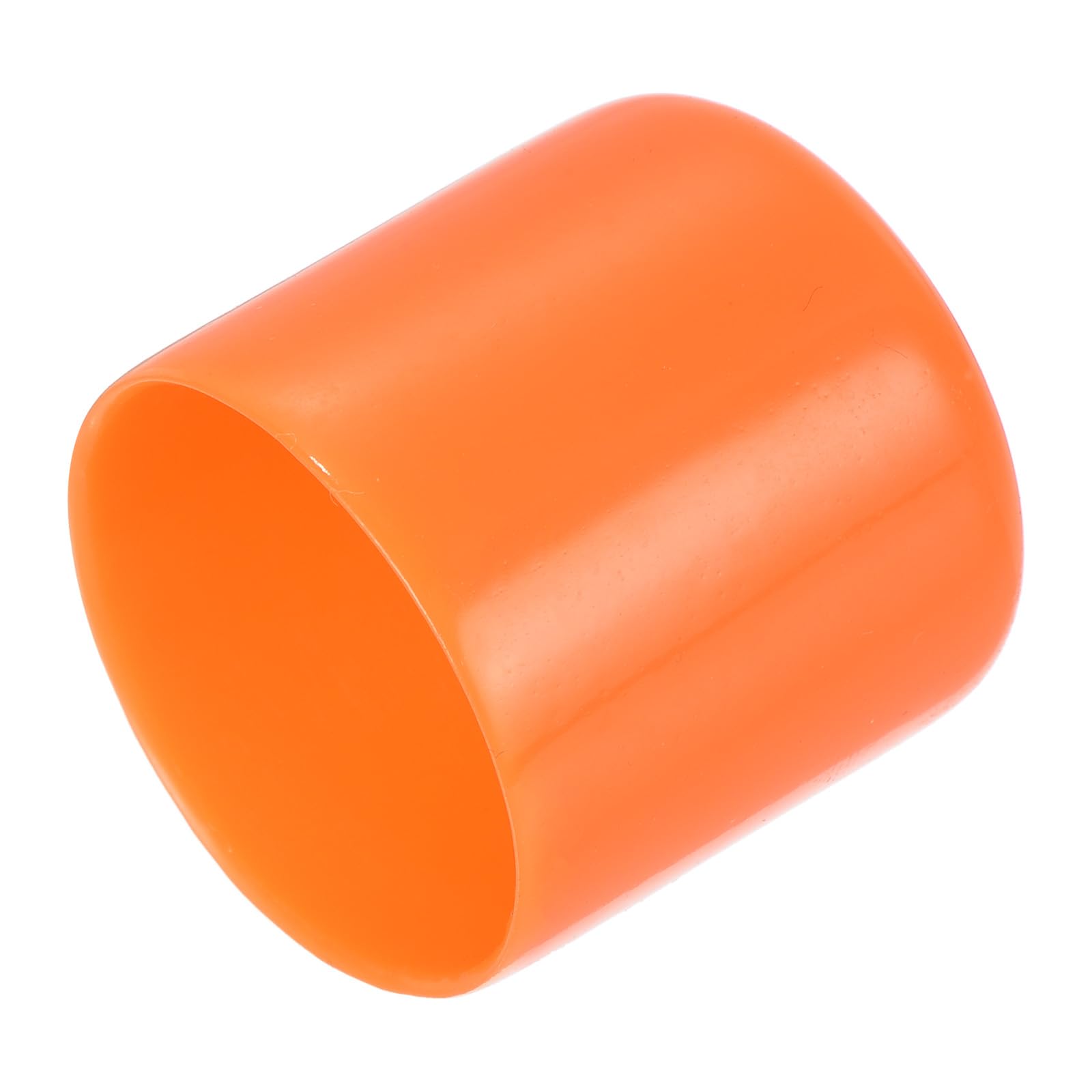 uxcell 20pcs Rubber End Caps 30mm ID Vinyl Round Tube Bolt Cap Cover Screw Thread Protectors Orange