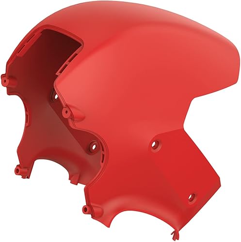 Funda protectora impermeable ligera de la piel de Shell para DJI FPV Combo Drone Accesorios de repuesto NegroVerdeRojo (rojo)