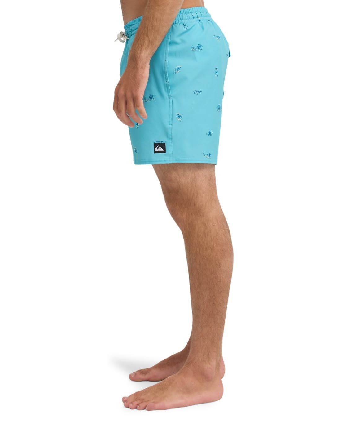 Quiksilver Stretch Printed Volley 16" - Schwimmshorts - XL - Blau.