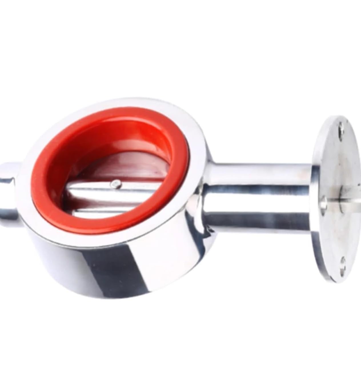 4in DN100 Stainless Steel 304 Sanitary Valve with Silicone Sealing for Food and Beverage Applications