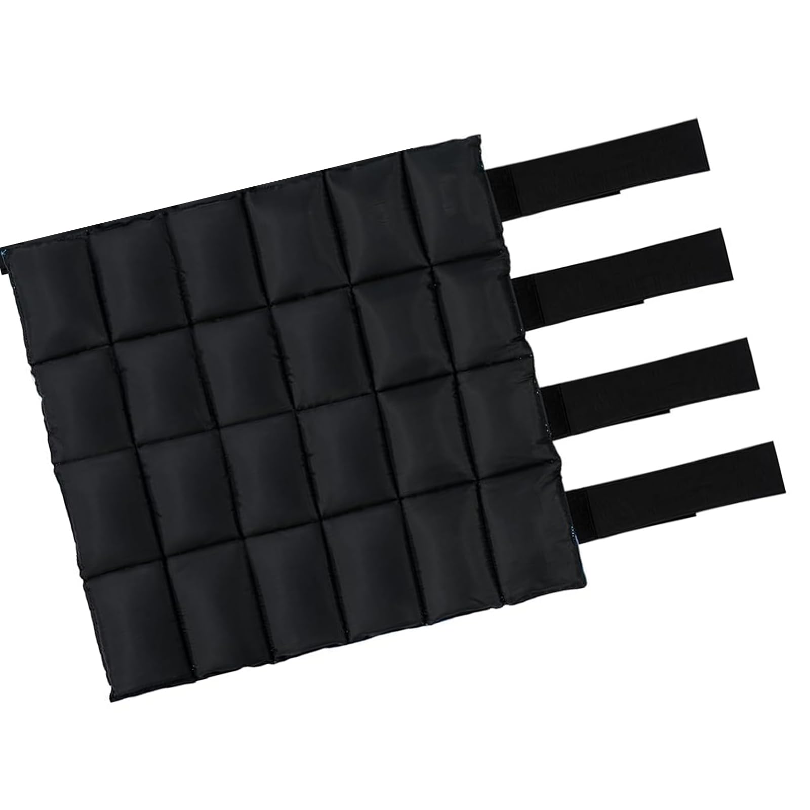 Generisch Fasce rinfrescanti per gambe di cavallo, per comfort e recupero con chiusure, 40 x 38 cm, crioterapia per lesioni sportive