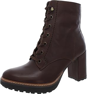 Womens Callie Bootie Heeled Lace Up Boot