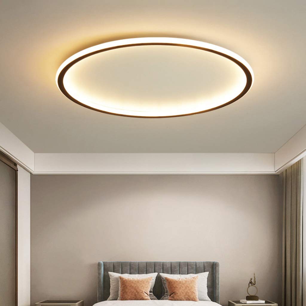 Ultradunne led-plafondlamp, creatieve plafondlamp, eenvoudige mode, kinderkamer, meisjes en jongens, slaapkamer, woonkamer, studeerkamer, ronde schijnwerper, cartoon, romantische plafondverlichting, driekleurig dimming