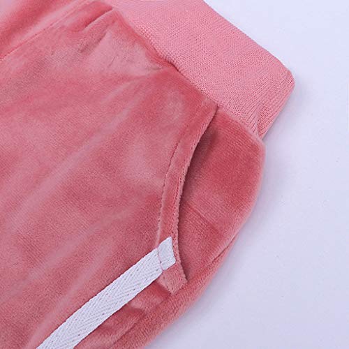 Kids Boys Girls 2PCS Velvet Hooded Tracksuit Toddler Baby Fleece Hoody Top & Sweatpants Sweatsuit Warm Fall Outfits2