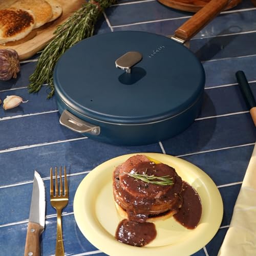 Poêle inox 24cm Cookut Myrtille, gamme La Merveilleuse pour induction - 4