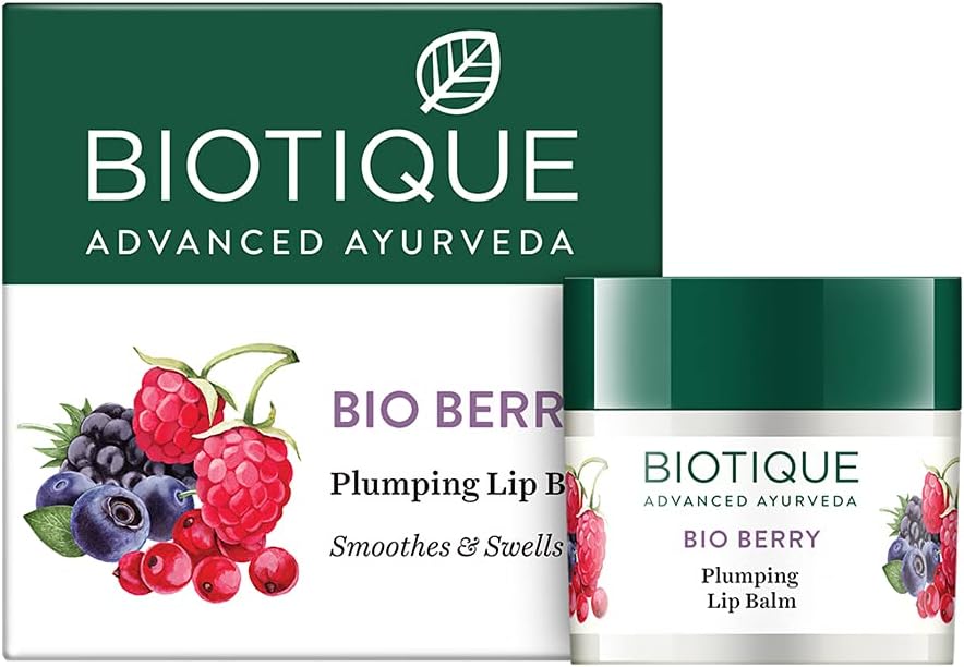 Biotique Berry Plumping Lip Balsem Smoothes and Swells Lips