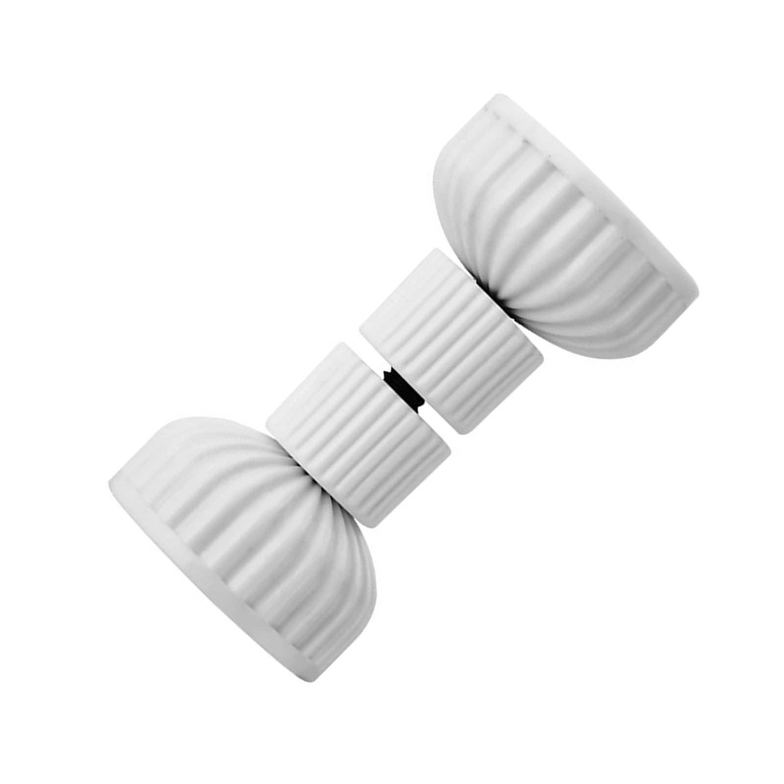 Sturdy White Headboard Stoppers Minimizes Movement Improves Sleep for Light Sleepers and Small Bed Furniture Hardware