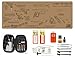EDOG Range Warrior 27 Pc Gun Cleaning Kit - Compatible with S&W M&P Shield - Tan - Schematic (Exploded View) Mat, Range Warrior Universal .22 9mm - .45 Kit & Tac Book Accessories Set